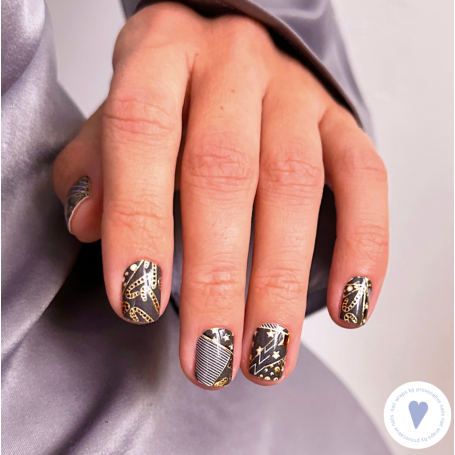 Nagelfolie New Year - Nail Wraps by Provocative Nails