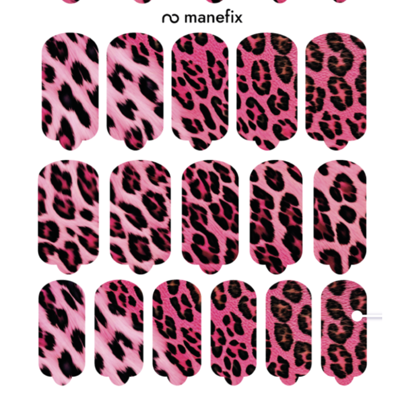 Nagelfolie Manefix - Nail Wraps by Provocative Nails-NAIL WRAPS SELBSTKLEBEND-Double Beauty Shop