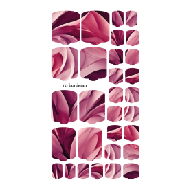 Nagelfolie Bordeaux - PEDIKÜRE Nail Wraps by Provocative... 2