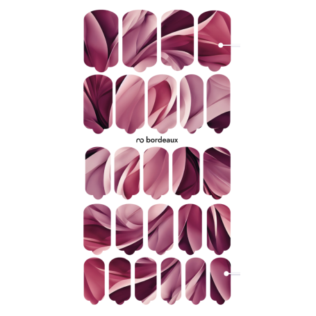 Nagelfolie Bordeaux - Nail Wraps by Provocative Nails