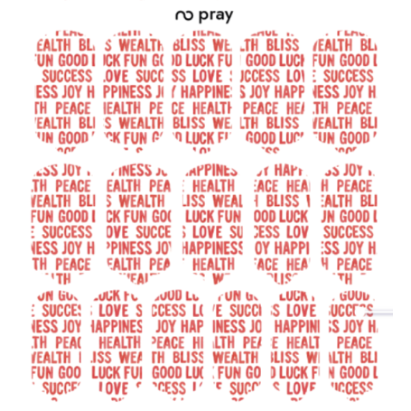 Nagelfolie Pray - Nail Wraps by Provocative Nails