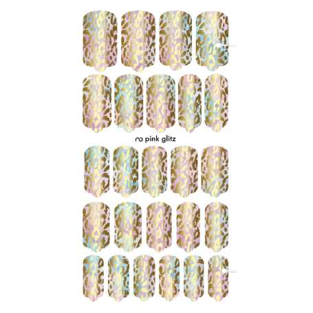 Nagelfolie Pink Glitz - Nail Wraps by Provocative Nails