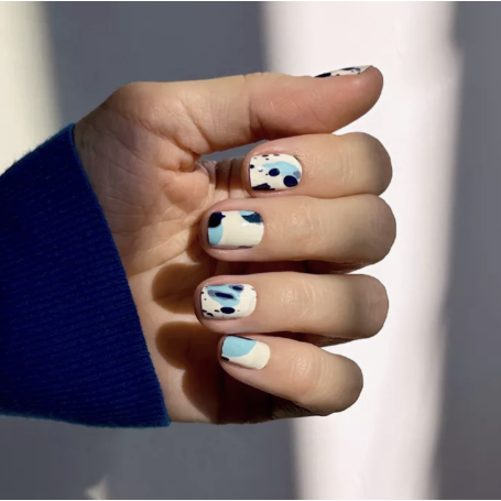 Nagelfolie Blue Bubbles - Nail Wraps by Provocative Nails