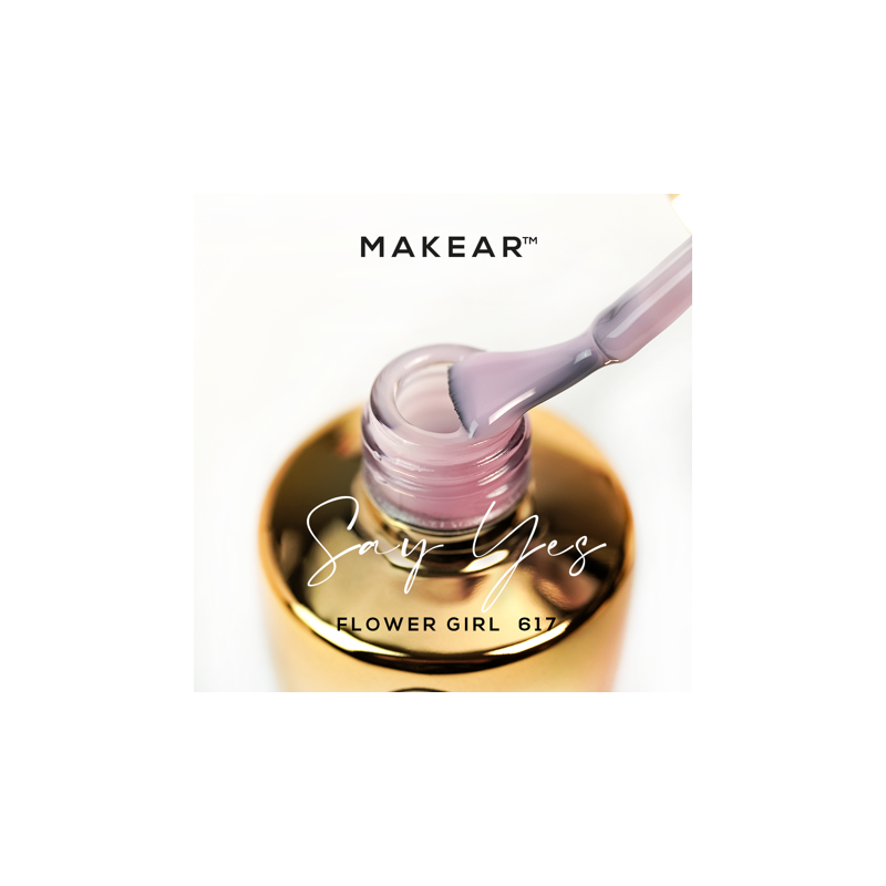 617 - UV Nagellack ohne Hema 8ml MAKEAR-UV NAGELLACKE-Double Beauty Shop