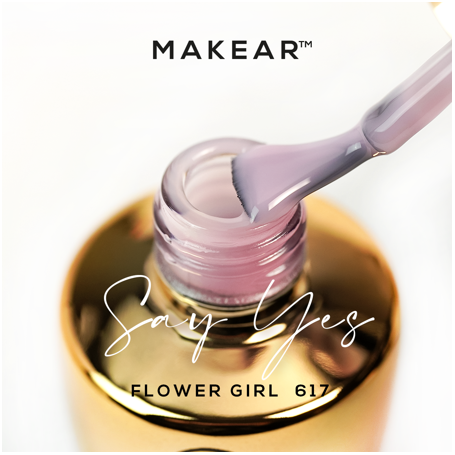 617 - UV Nagellack ohne Hema 8ml MAKEAR