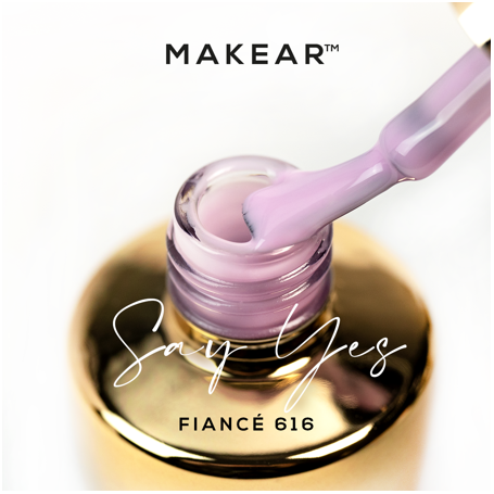 616 - UV Nagellack ohne Hema 8ml MAKEAR