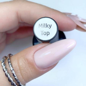 Top Milky - für Babyboomer Top Coat (No Wipe) 8ml MAKEAR 2