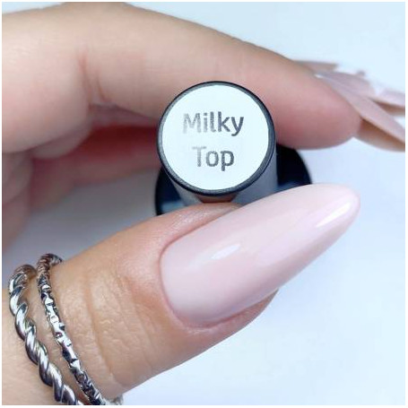 Top Milky - für Babyboomer Top Coat (No Wipe) 8ml MAKEAR