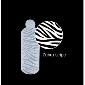 Zebra - 12 Stück Silicon Muster Einlage für Dual Tips