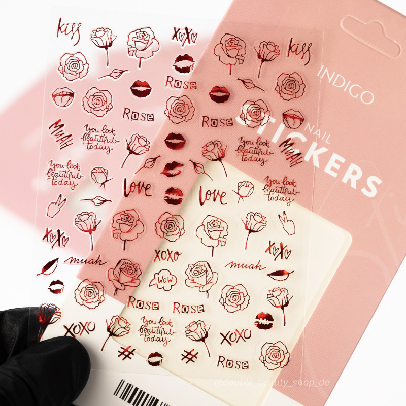 Aufkleber  01-NAILART STICKER-Double Beauty Shop