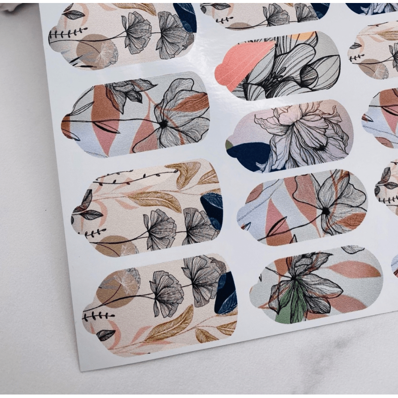 Nagelfolie 554 Nail Wraps für Maniküre AMINAILS-NAIL WRAPS SELBSTKLEBEND-Double Beauty Shop