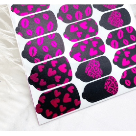 Nagelfolie 42 Foil Nail Wraps für Maniküre AMINAILS