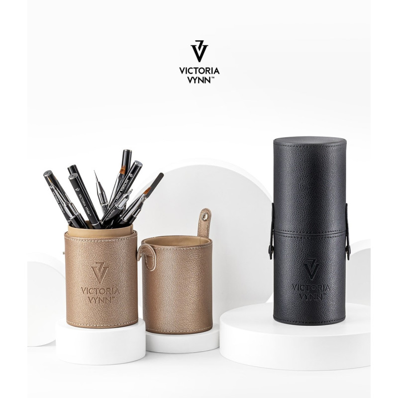 Pinsel Box Schwarz Victoria Vynn-ZUBEHÖR-Double Beauty Shop