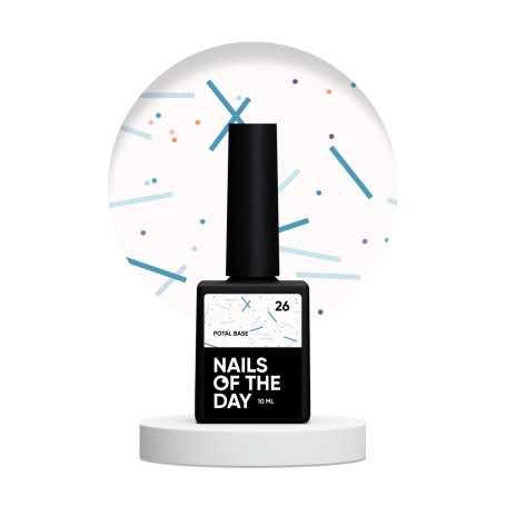 26 Potal Base Coat 10ml NAILS OF THE DAY