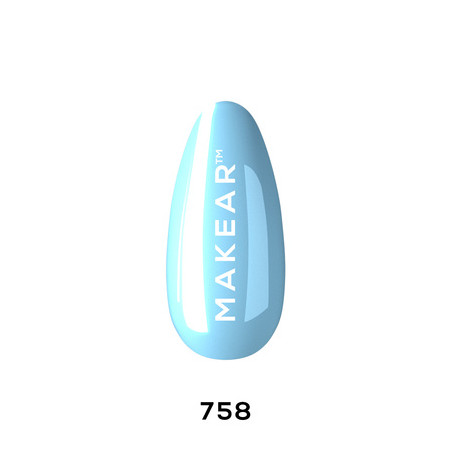 758 - UV Nagellack ohne Hema 8ml MAKEAR