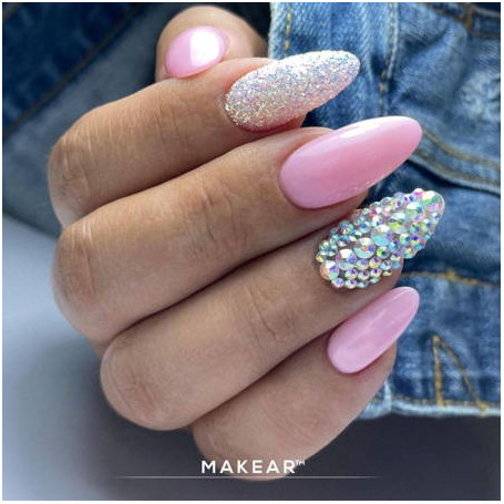 Candy Pink - Color Rubber Base ohne Hema 8ml MAKEAR