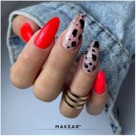 Coral - Color Rubber Base ohne Hema 8ml MAKEAR