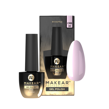 Light Pink - Color Rubber Base ohne Hema 8ml MAKEAR