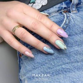 Mint - Color Rubber Base ohne Hema 8ml MAKEAR 2