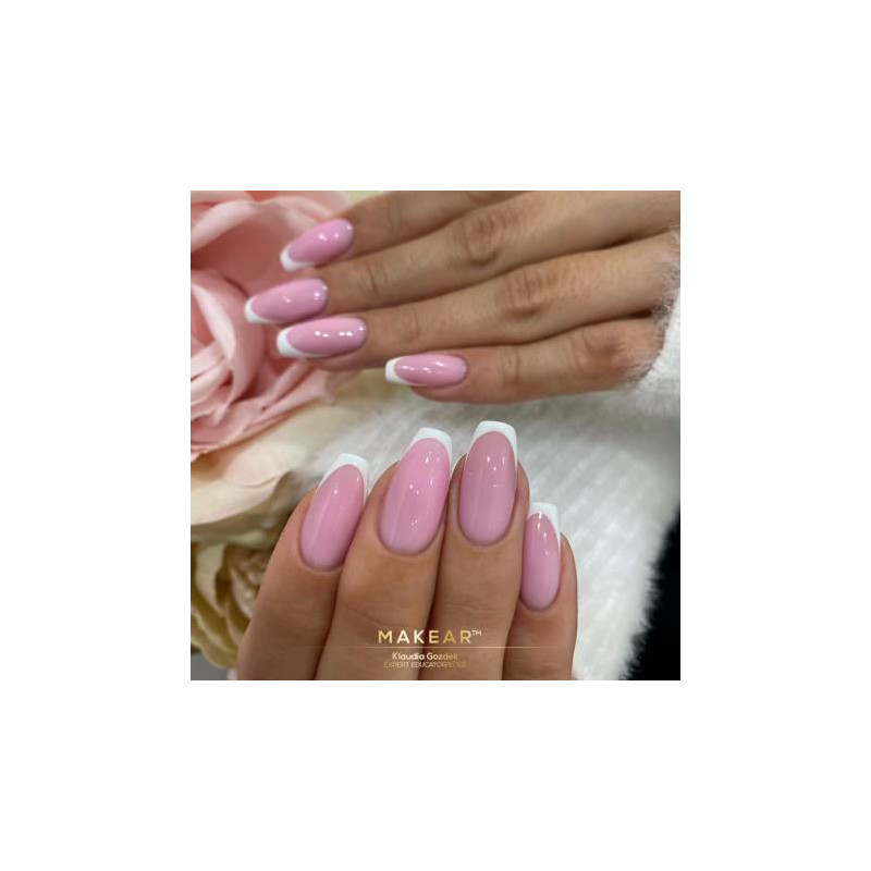 Pink - Color Rubber Base ohne Hema 8ml MAKEAR-MAKEAR-Double Beauty Shop