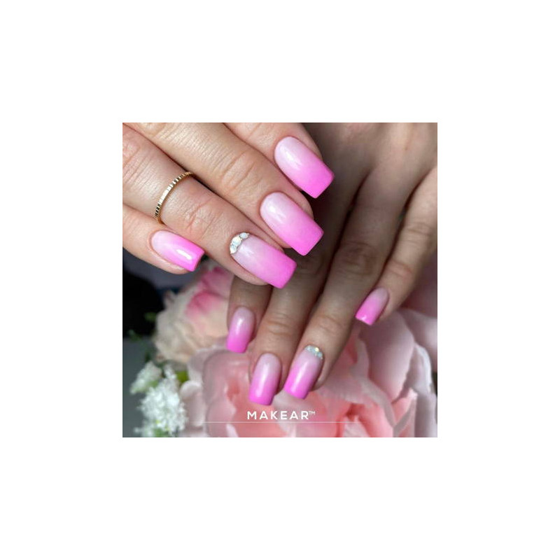Pink - Color Rubber Base ohne Hema 8ml MAKEAR-MAKEAR-Double Beauty Shop