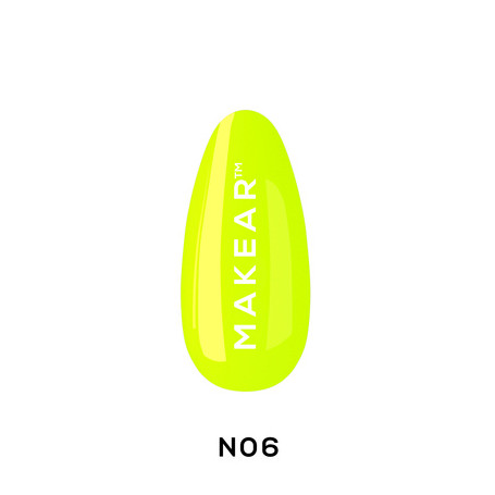 06 Neon - UV Nagellack ohne Hema 8ml MAKEAR
