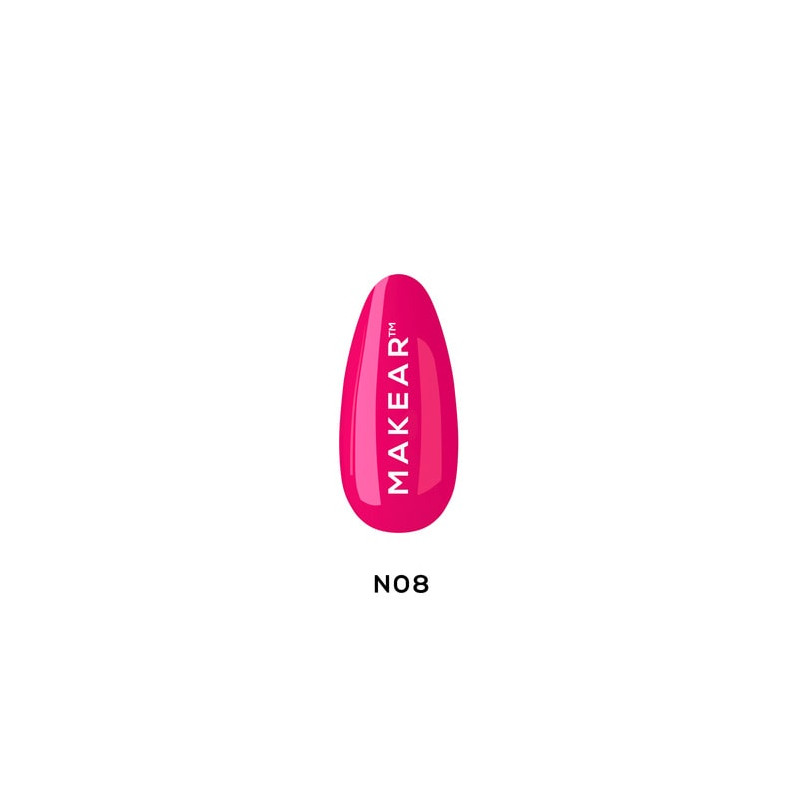 08 Neon - UV Nagellack ohne Hema 8ml MAKEAR-UV NAGELLACKE-Double Beauty Shop