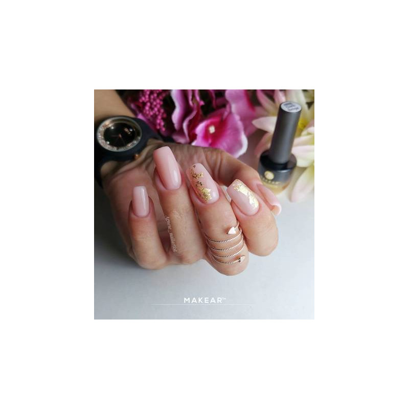 Dark Beige - Nude Rubber Base ohne Hema 8ml MAKEAR-MAKEAR-Double Beauty Shop