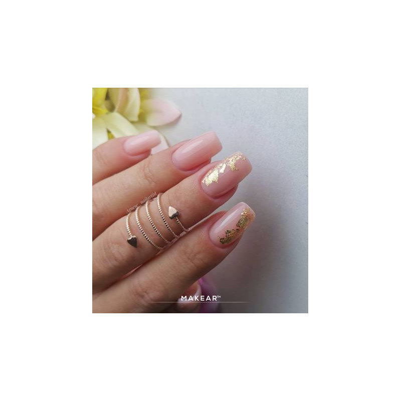 Dark Beige - Nude Rubber Base ohne Hema 8ml MAKEAR-MAKEAR-Double Beauty Shop