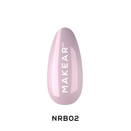 French Pink - Nude Rubber Base ohne Hema 8ml MAKEAR