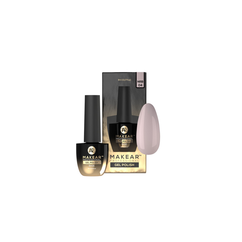 Jelly Pink - Nude Rubber Base ohne Hema 8ml MAKEAR-MAKEAR-Double Beauty Shop