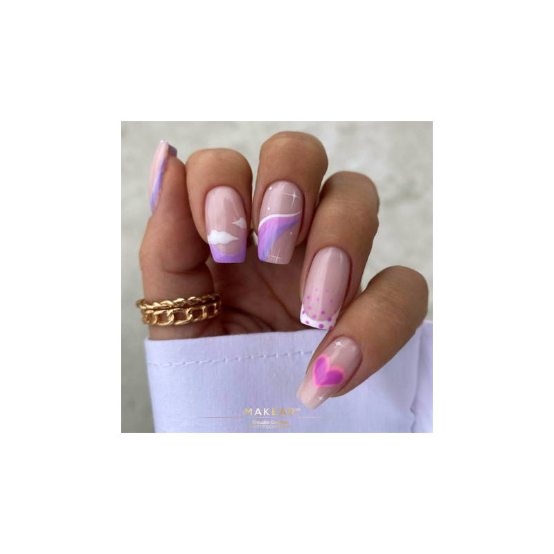 Jelly Pink - Nude Rubber Base ohne Hema 8ml MAKEAR-MAKEAR-Double Beauty Shop
