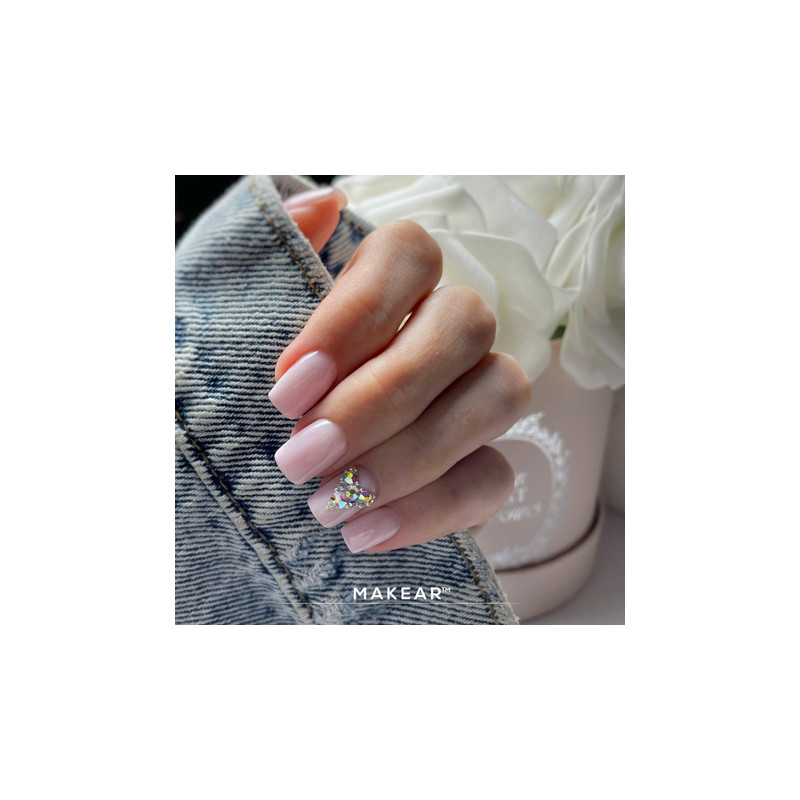 Nude French - Nude Rubber Base ohne Hema 8ml MAKEAR-MAKEAR-Double Beauty Shop