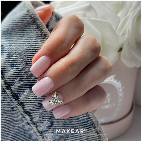 Nude French - Nude Rubber Base ohne Hema 8ml MAKEAR