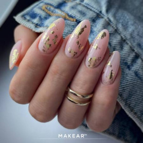 Warm Beige - Nude Rubber Base ohne Hema 8ml MAKEAR 2