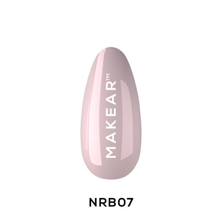 Warm Beige - Nude Rubber Base ohne Hema 8ml MAKEAR