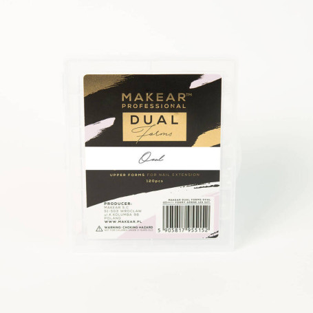 Oval - DUAL FORMS (tips 120 st.) MAKEAR
