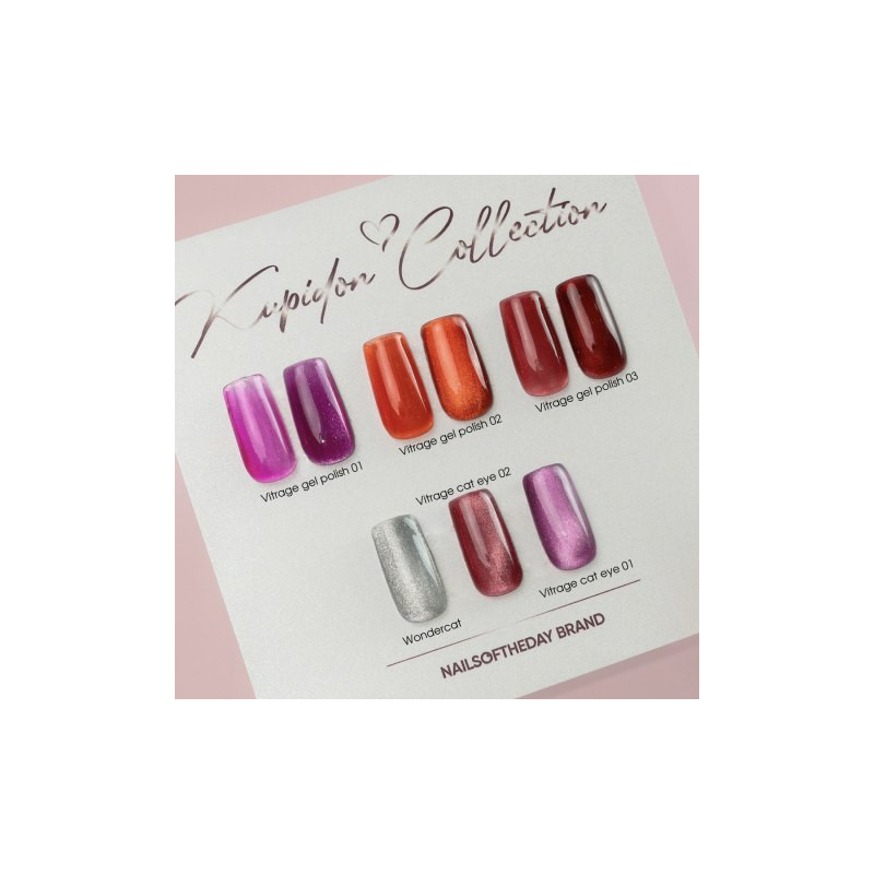 Vitrage Cat Eye 01 GEL POLISH 10ml NAILS OF THE DAY-Online-Shop-Double Beauty Shop