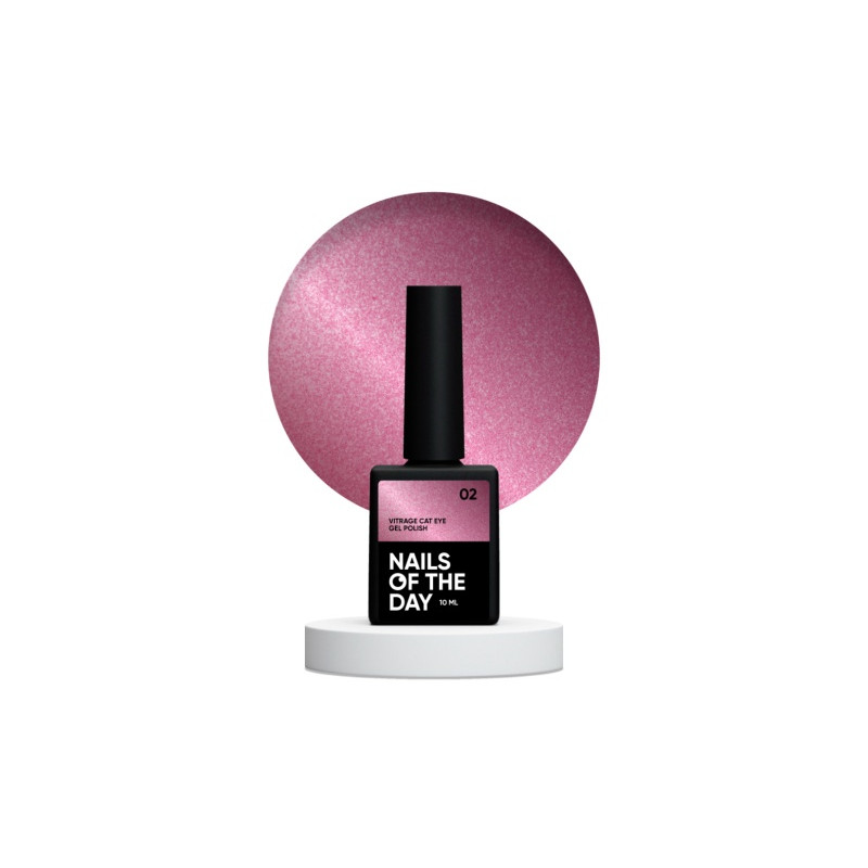 Vitrage Cat Eye 02 GEL POLISH 10ml NAILS OF THE DAY-Online-Shop-Double Beauty Shop