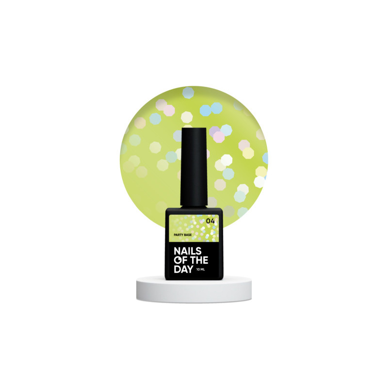 04 Party Base Coat 10ml NAILS OF THE DAY-Online-Shop-Double Beauty Shop