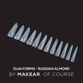 Russian Almond - DUAL FORMS (tips 120 st.) MAKEAR 2
