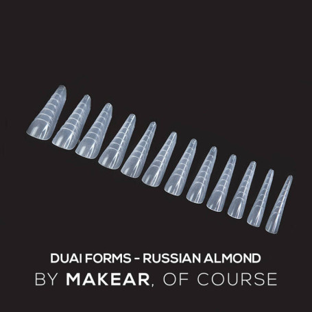 Russian Almond - DUAL FORMS (tips 120 st.) MAKEAR