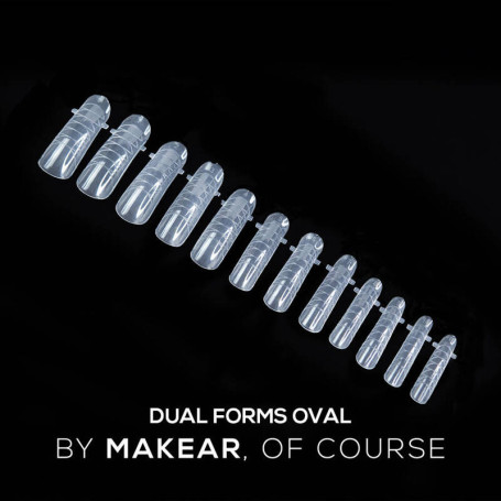 Oval - DUAL FORMS (tips 120 st.) MAKEAR