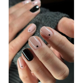 300 Perfect Black - UV Nagellack Semilac 7ml 2