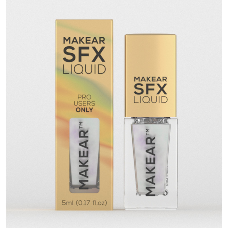 LIQUID DUST (6stx5ml) - Flüssige Pigmente Kollektion Set + Color Chart MAKEAR