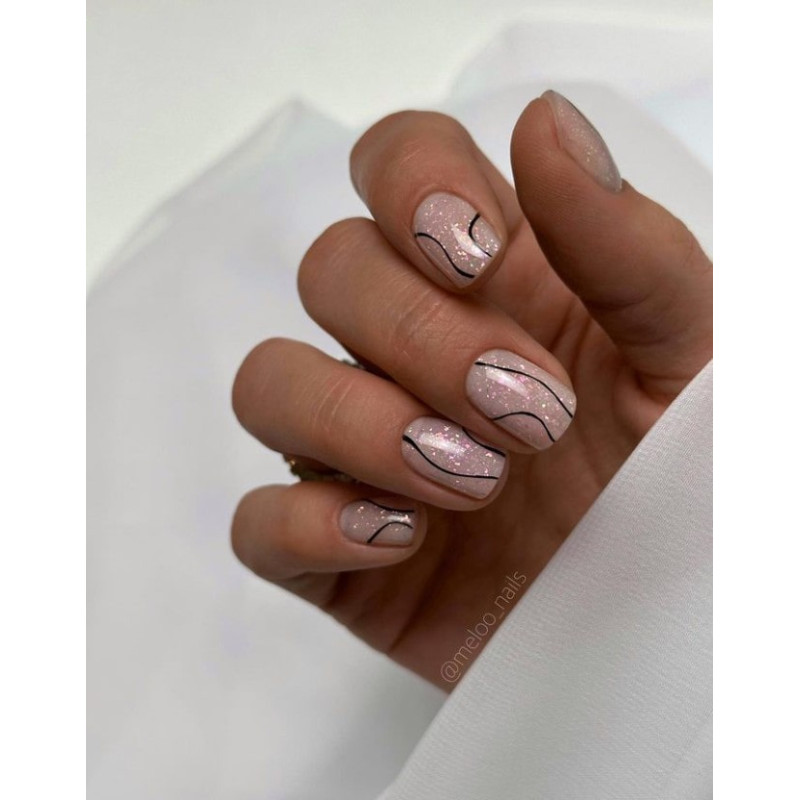 03 Andromeda - Sparkling Rubber Base 8ml MAKEAR-MAKEAR-Double Beauty Shop