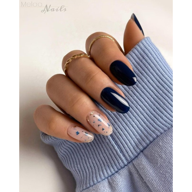 ECHTE TROCKENBLUMEN 12 Farben NailArt-TROCKENBLUMEN-Double Beauty Shop