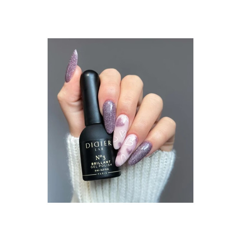 BRILLANT 03 — UV Nagellack 8 ml DIDIER LAB-Online-Shop-Double Beauty Shop