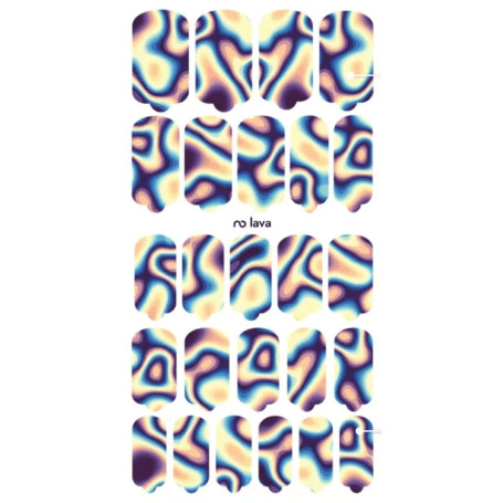 Nagelfolie Lava - Nail Wraps by Provocative Nails
