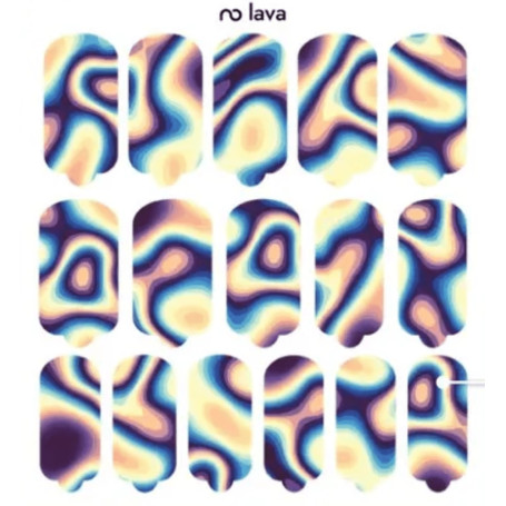 Nagelfolie Lava - Nail Wraps by Provocative Nails